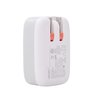 Ventev 20W PD USB C Wall Charger and USB C to USB C Cable 3.3ft, White WC20-CC252204